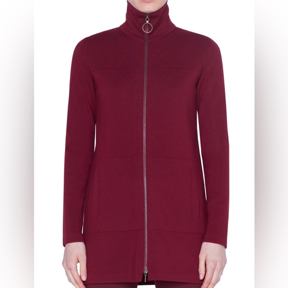 NWOT Akris punto Milano Wool Knit Long Cardigan - Picture 2 of 8